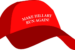 Keps med texten Make Hillary run again!